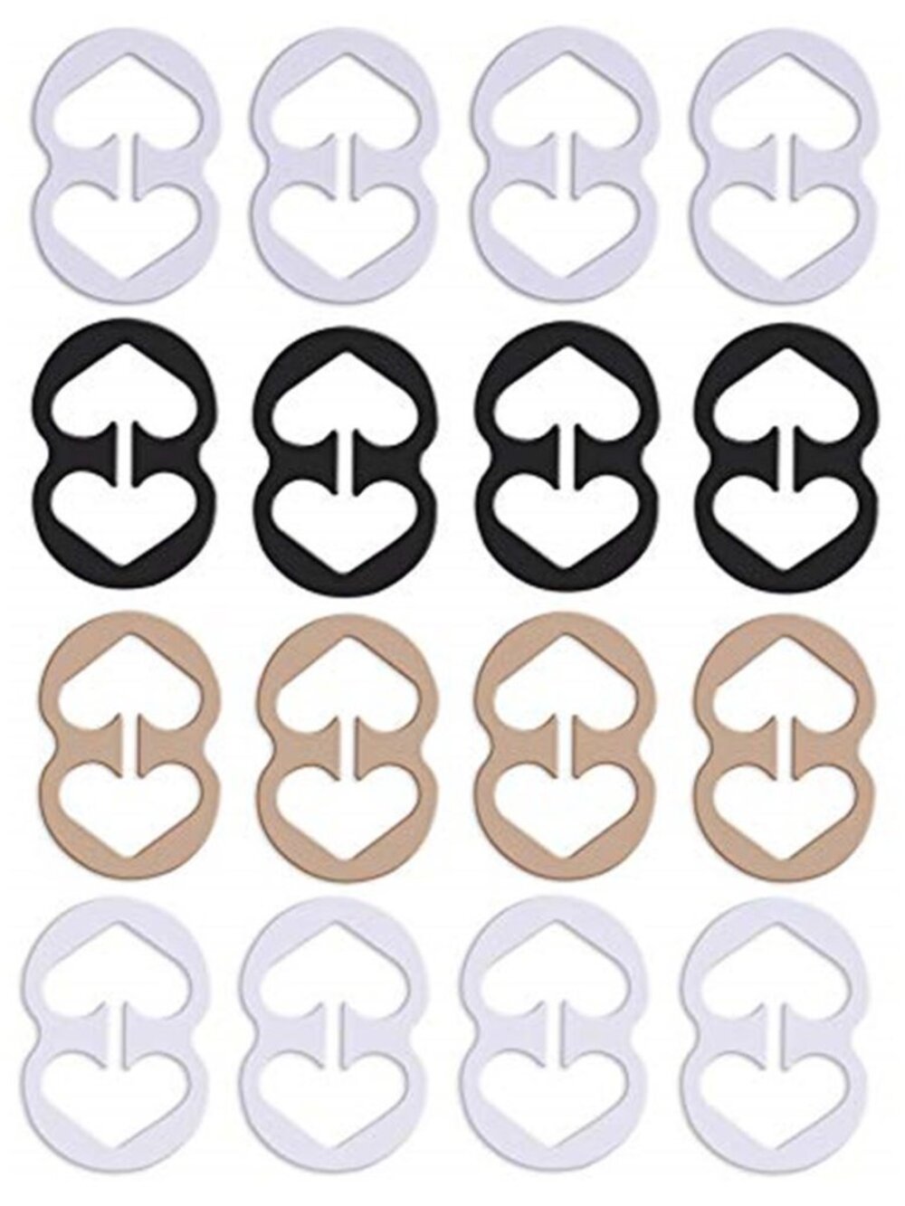 16PCS Bra Strap Clips to Make Racerback - Bra Strap Holders for
